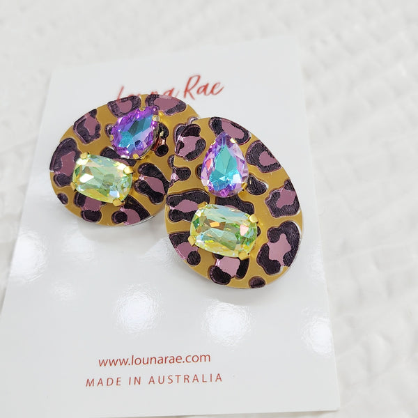 Sable Stud Earrings - 001