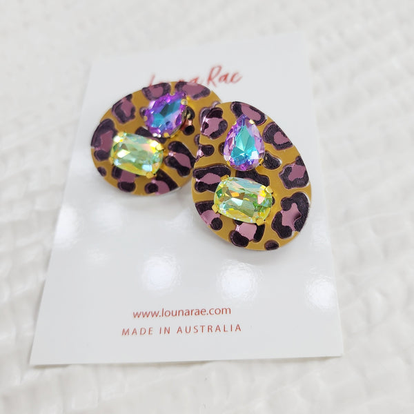 Sable Stud Earrings - 001