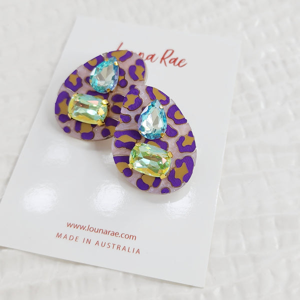 Sable Stud Earrings - 002