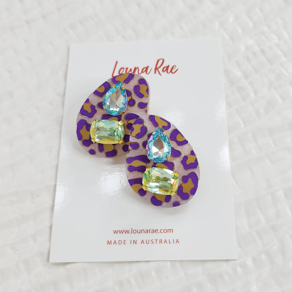 Sable Stud Earrings - 002