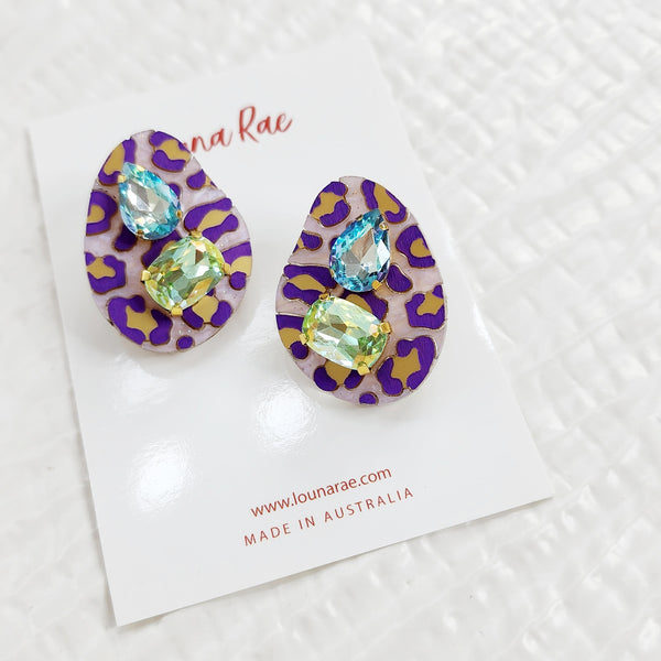 Sable Stud Earrings - 002