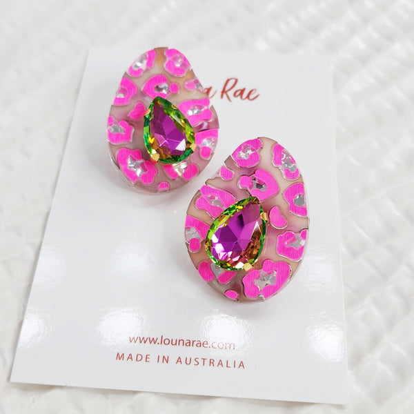 Sable Stud Earrings - 004