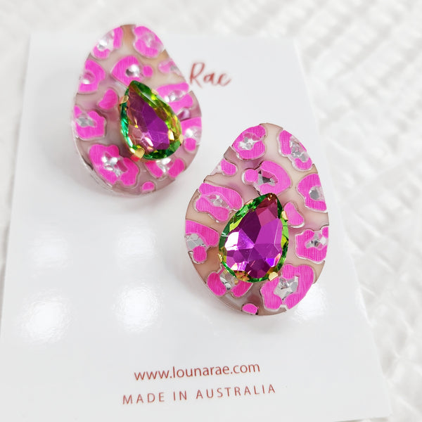Sable Stud Earrings - 004