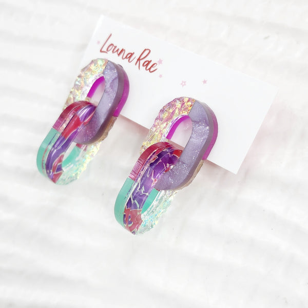 Catena Dangle Earrings - 002