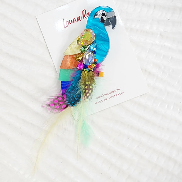 Parrot Brooch