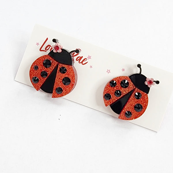 Lady Bird Stud Earrings