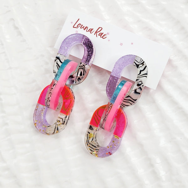 Catena Dangle Earrings - 002