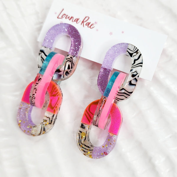 Catena Dangle Earrings - 002