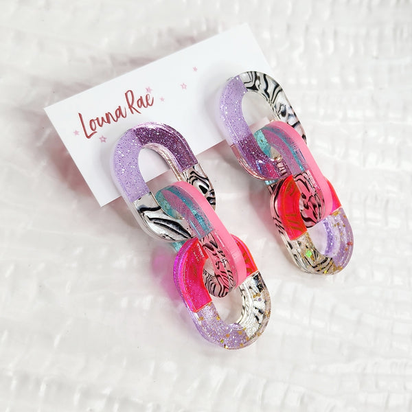 Catena Dangle Earrings - 002