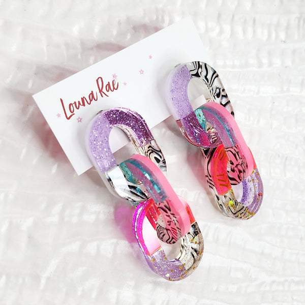 Catena Dangle Earrings - 002