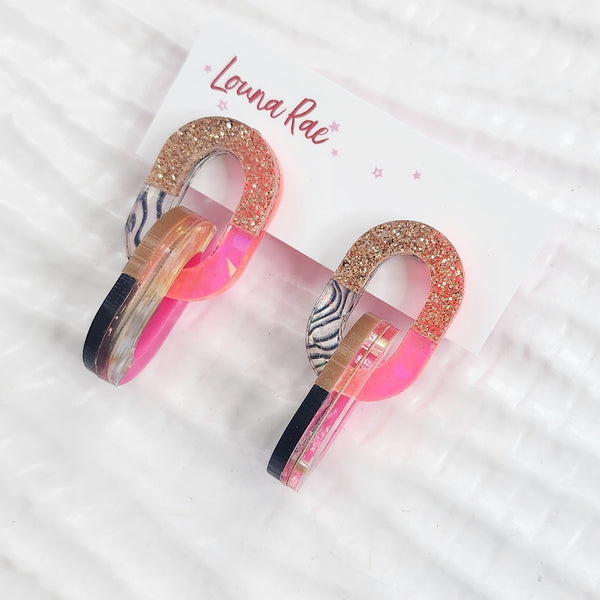 Catena Dangle Earrings - 005