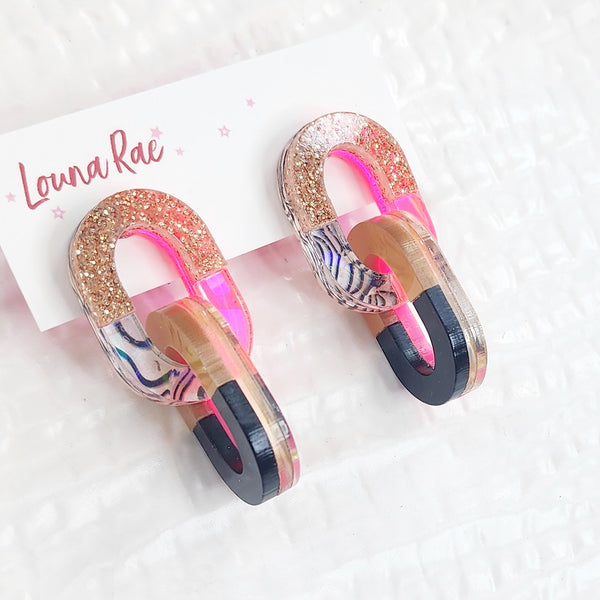 Catena Dangle Earrings - 005