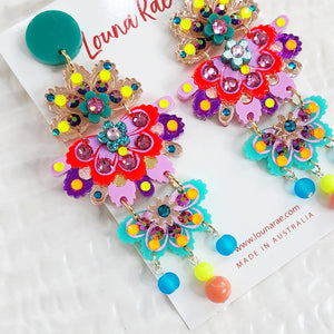 Amata Dangle Earrings - 001