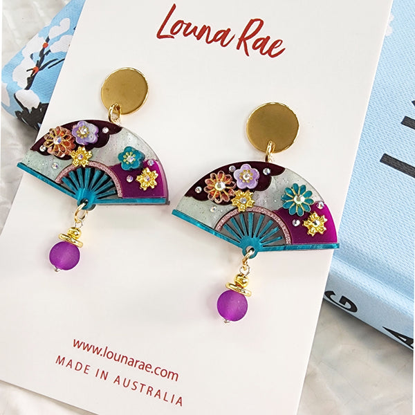 Sensu Dangle Earrings - 011