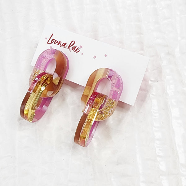 Catena Dangle Earrings - 002