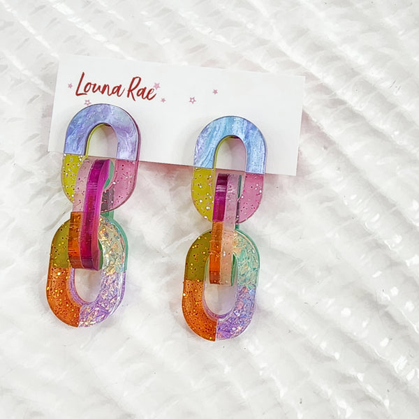 Catena Dangle Earrings - 003