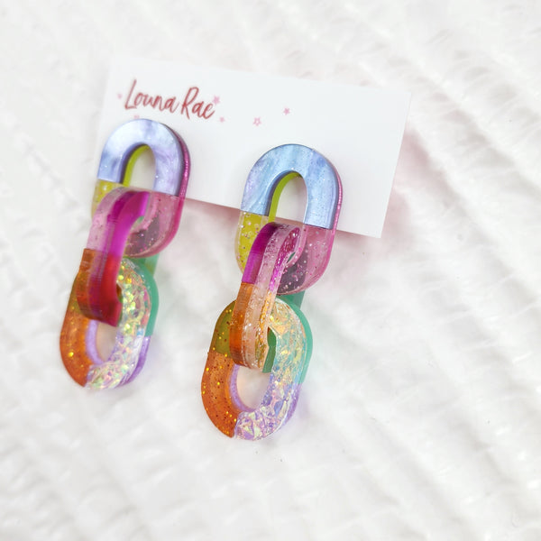 Catena Dangle Earrings - 003