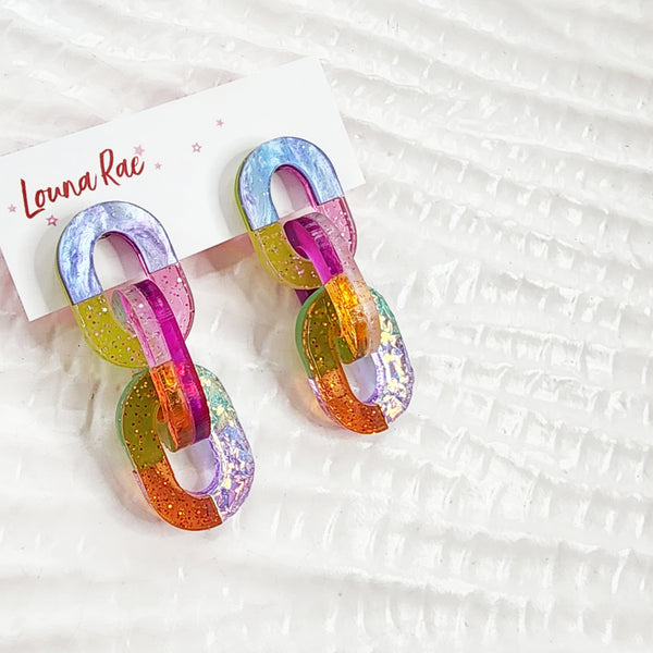 Catena Dangle Earrings - 003