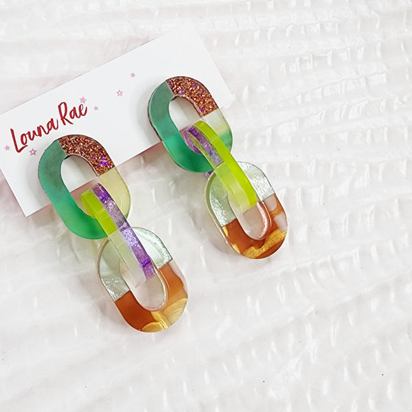 Catena Dangle Earrings - 004