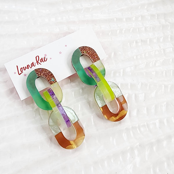 Catena Dangle Earrings - 004