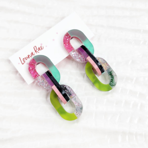 Catena Dangle Earrings - 008