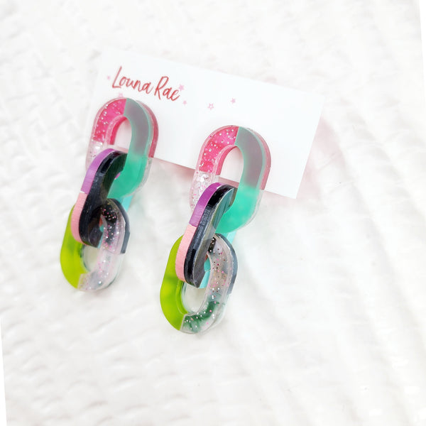 Catena Dangle Earrings - 008