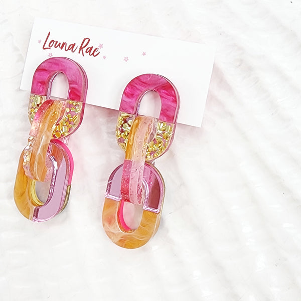 Catena Dangle Earrings - 009