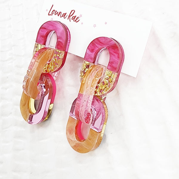 Catena Dangle Earrings - 009