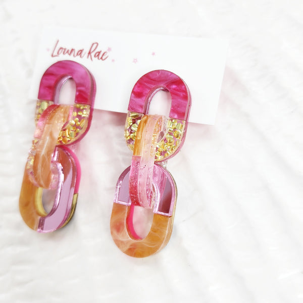 Catena Dangle Earrings - 009