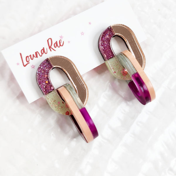 Catena Dangle Earrings - 012