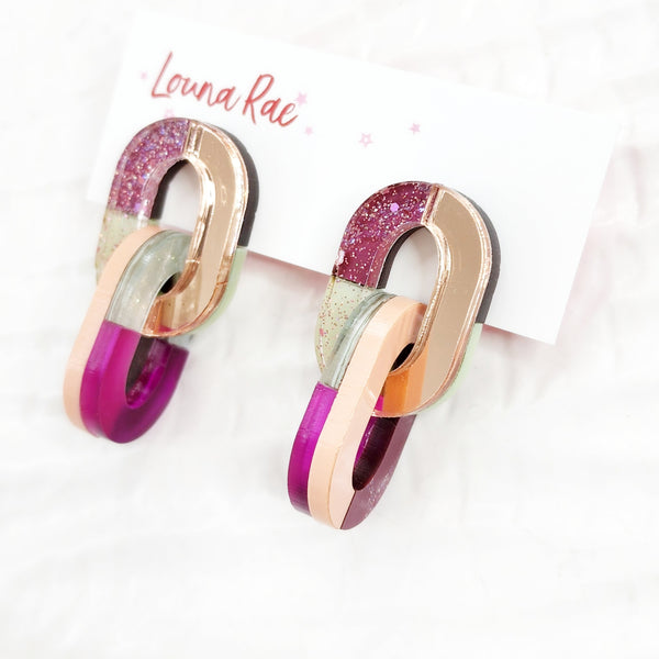 Catena Dangle Earrings - 012