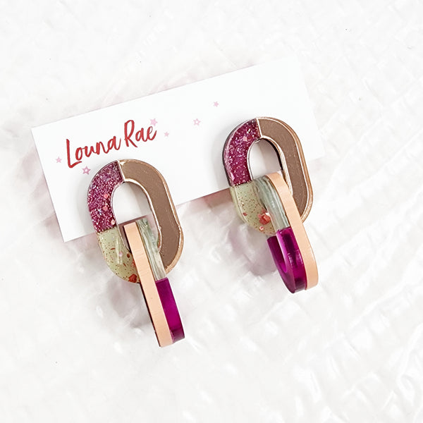 Catena Dangle Earrings - 012