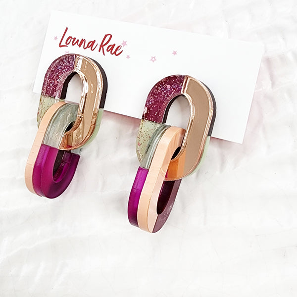 Catena Dangle Earrings - 012