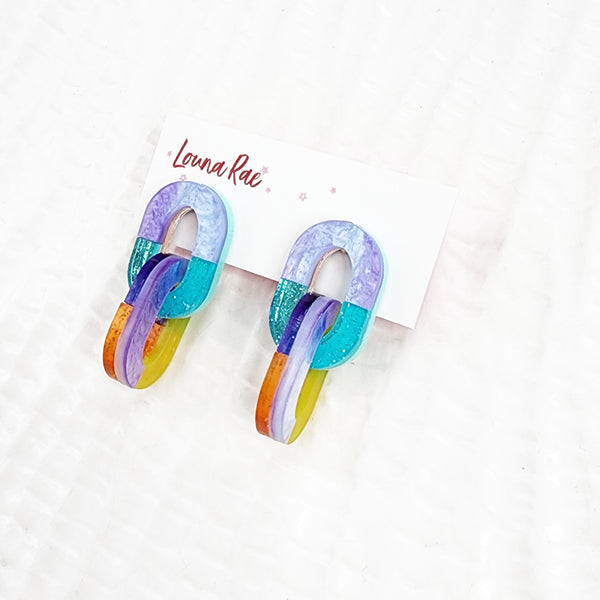 Catena Dangle Earrings - 015