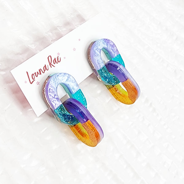 Catena Dangle Earrings - 015