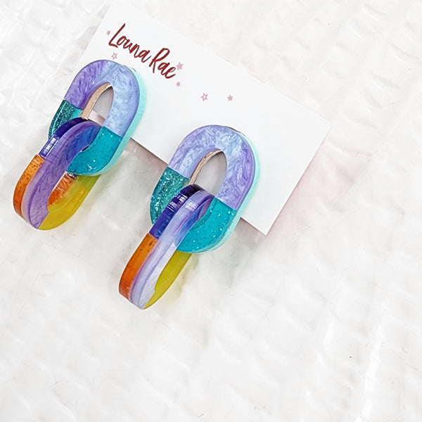 Catena Dangle Earrings - 015