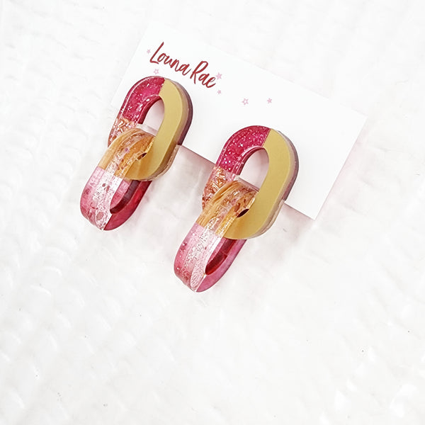Catena Dangle Earrings - 016