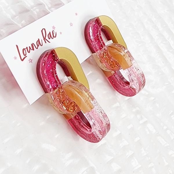 Catena Dangle Earrings - 016