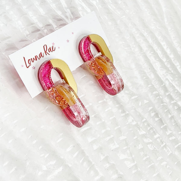Catena Dangle Earrings - 016