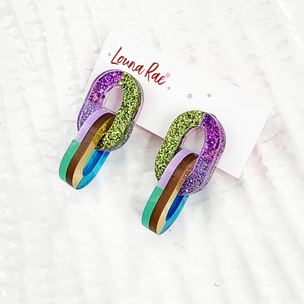 Catena Dangle Earrings - 022