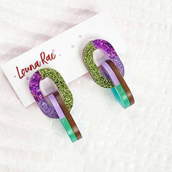 Catena Dangle Earrings - 022