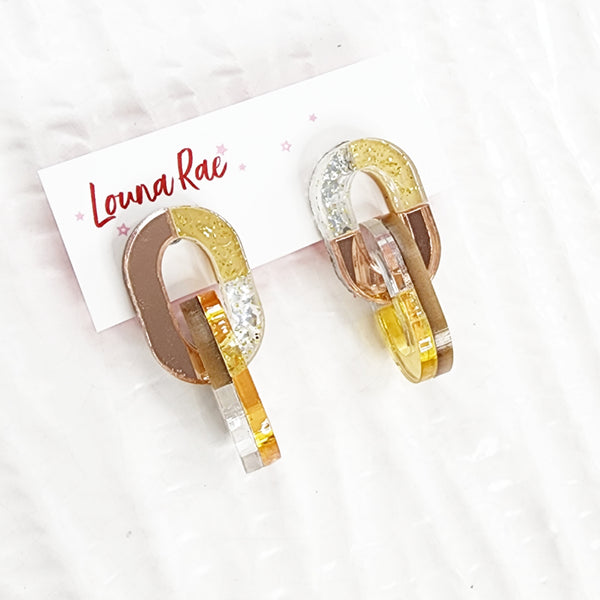 Catena Dangle Earrings - 025