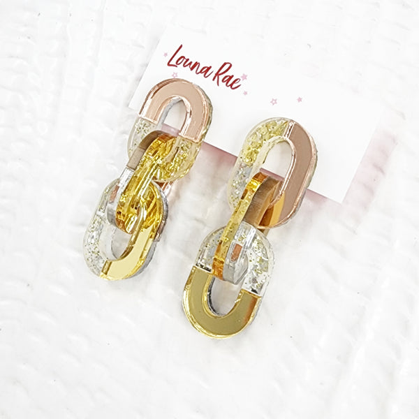 Catena Dangle Earrings - 026