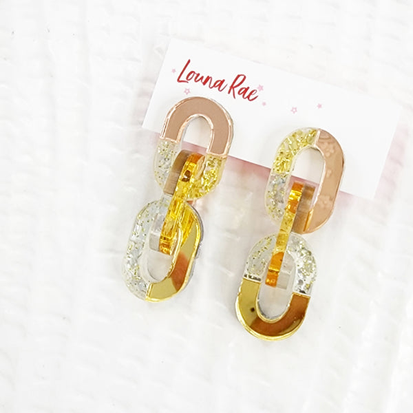 Catena Dangle Earrings - 026