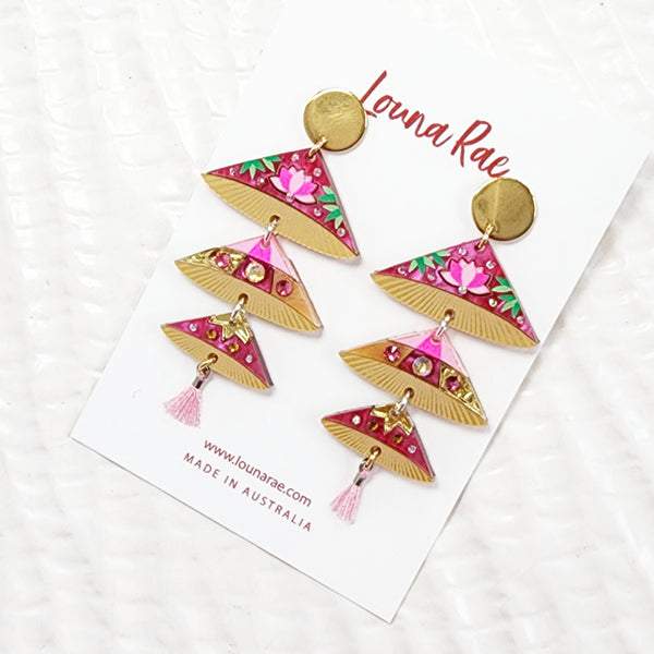 Non La Dangle Earrings - 001