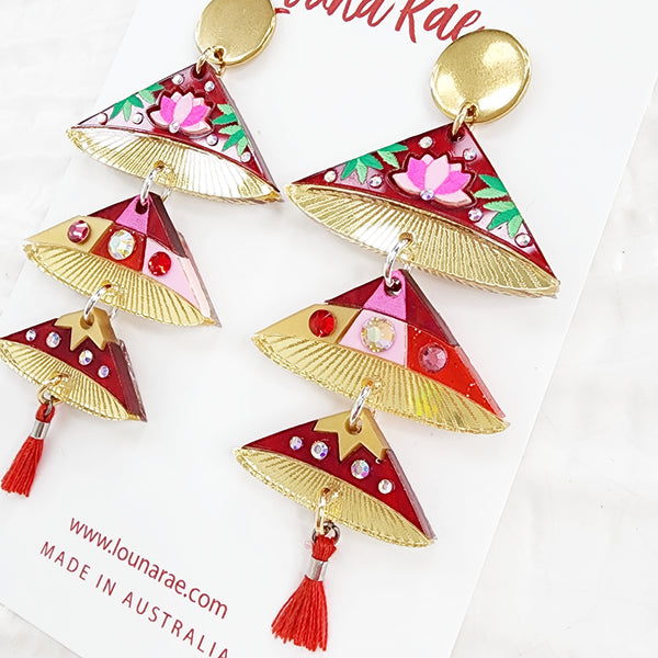 Non La Dangle Earrings - 002
