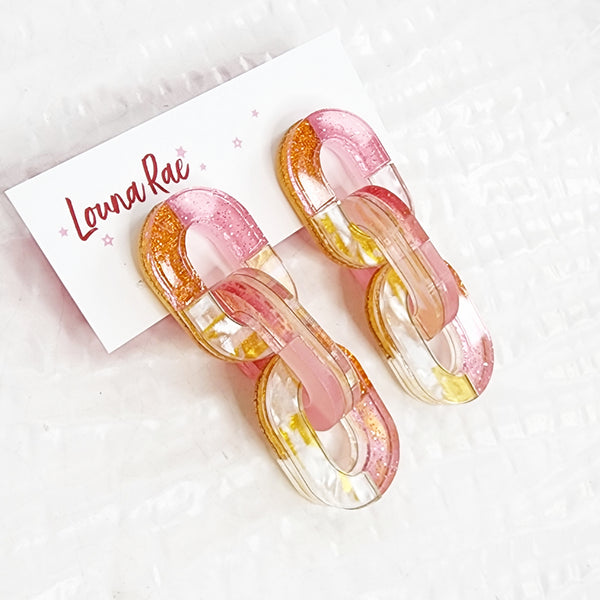 Catena Dangle Earrings - 008