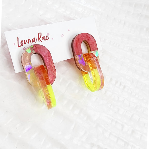 Catena Dangle Earrings - 011