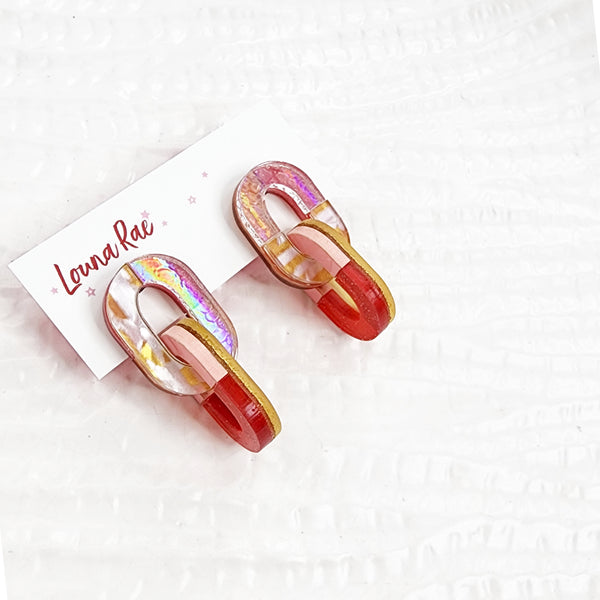 Catena Dangle Earrings - 013