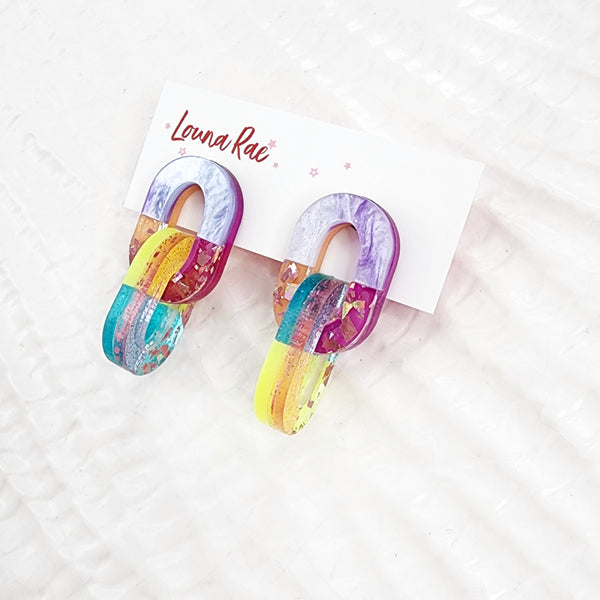Catena Dangle Earrings - 014
